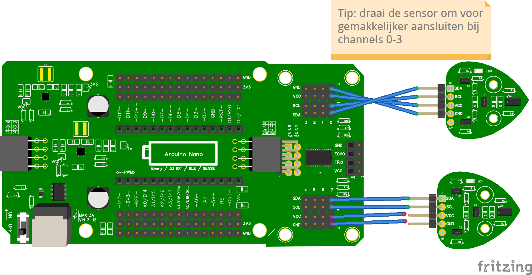 wiring tof mux